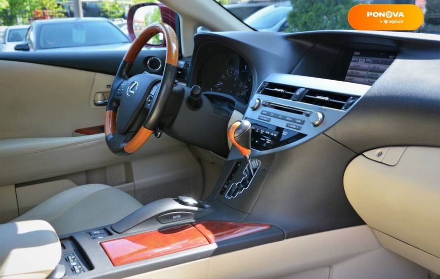 Lexus RX, 2011, Бензин, 3.5 л., 87 тис. км, Позашляховик / Кросовер, Червоний, Київ 39386 фото