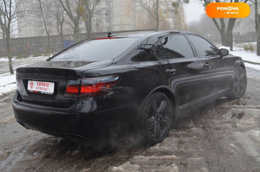 Lexus LS, 2007, Бензин, 4.61 л., 275 тис. км, Седан, Чорний, Київ 18591 фото