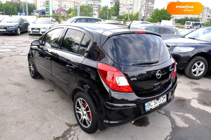 Opel Corsa, 2008, Бензин, 1.23 л., 167 тис. км, Хетчбек, Чорний, Львів 50799 фото