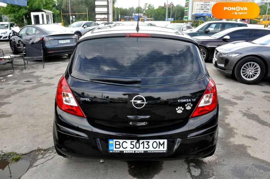 Opel Corsa, 2008, Бензин, 1.23 л., 167 тис. км, Хетчбек, Чорний, Львів 50799 фото