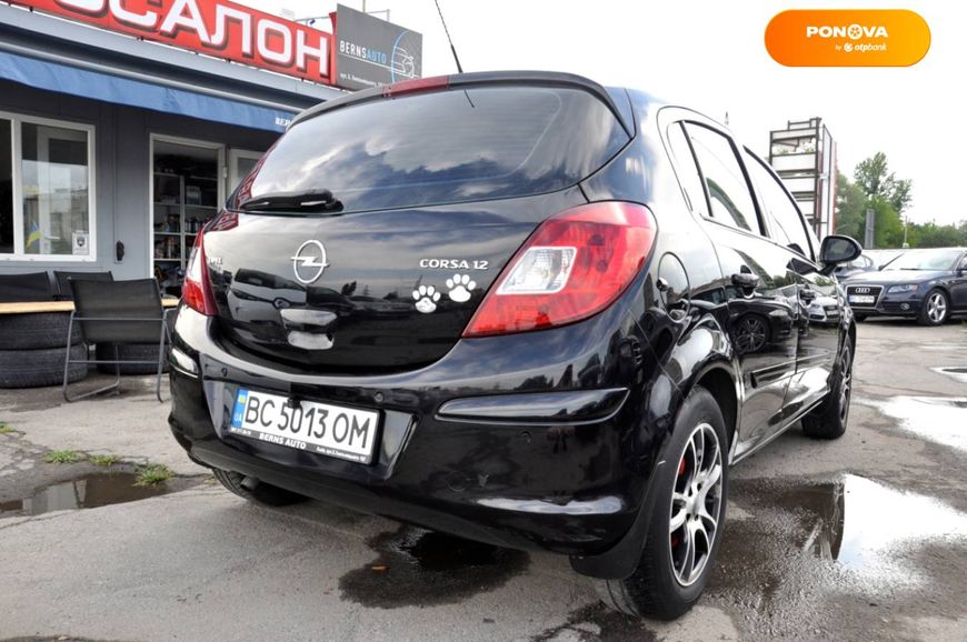 Opel Corsa, 2008, Бензин, 1.23 л., 167 тис. км, Хетчбек, Чорний, Львів 50799 фото