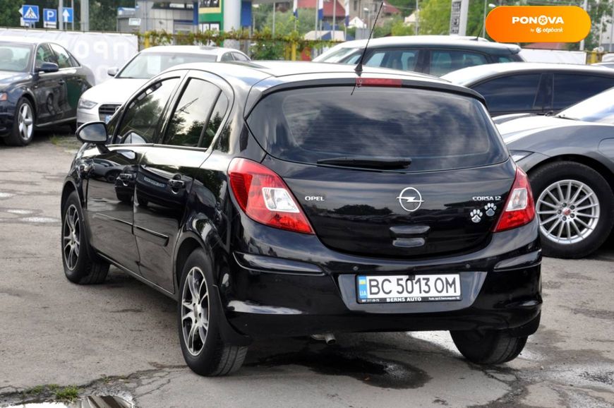 Opel Corsa, 2008, Бензин, 1.23 л., 167 тис. км, Хетчбек, Чорний, Львів 50799 фото