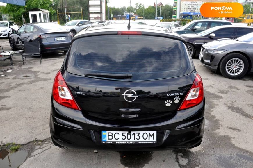 Opel Corsa, 2008, Бензин, 1.23 л., 167 тис. км, Хетчбек, Чорний, Львів 50799 фото