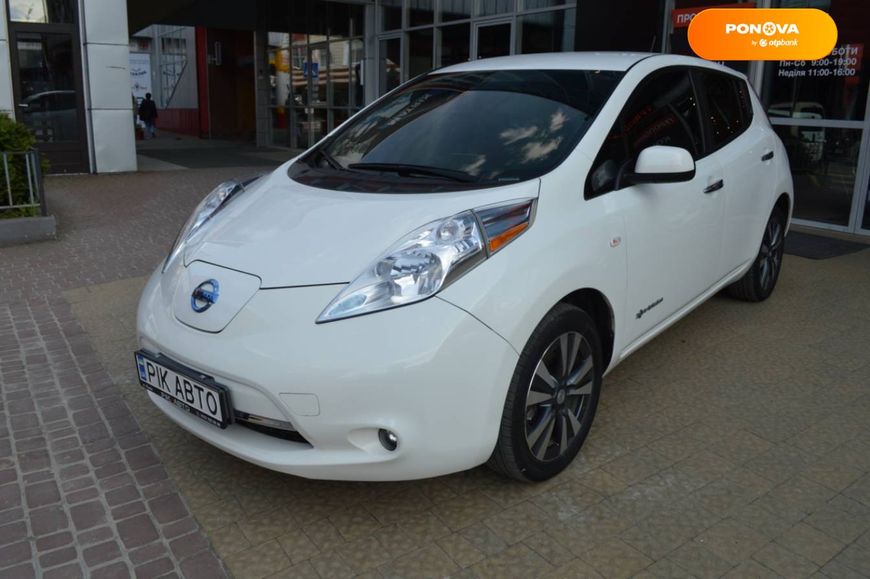 Nissan Leaf, 2015, Електро, 90 тис. км, Хетчбек, Білий, Львів 38369 фото