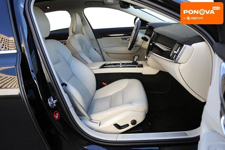 Volvo S90, 2017 р., Бензин, 124 тис. км, Седан, Чорний, Київ AT-10417363 фото