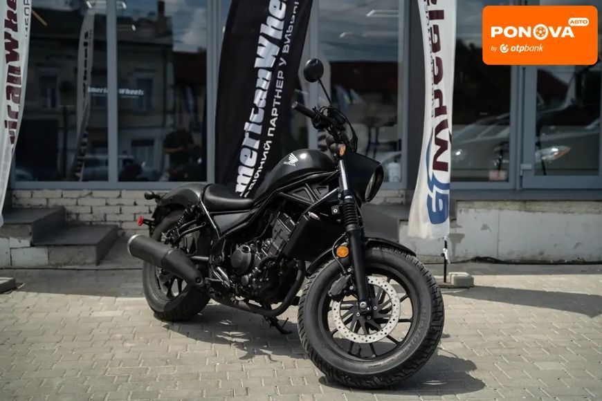 Honda CMX 300 Rebal, 2023 р., Бензин, 6 тис. км, Мотоцикл Круізер, Чорний, Чернівці AT-10407358 фото
