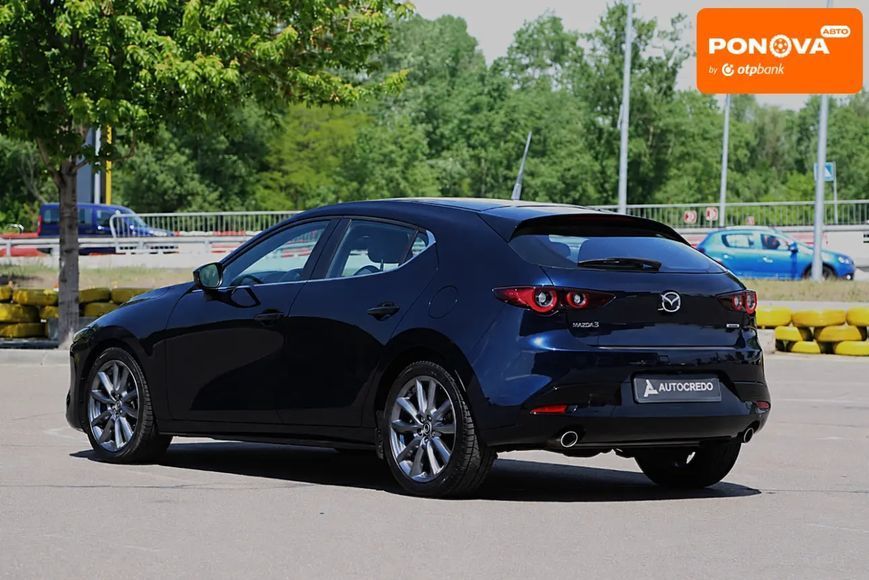 Mazda 3, 2022 р., Бензин, 75 тис. км, Хетчбек, Синій, Київ AT-10417450 фото