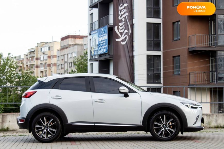 Mazda CX-3, 2016, Бензин, 2 л., 140 тис. км, Позашляховик / Кросовер, Білий, Львів 108429 фото