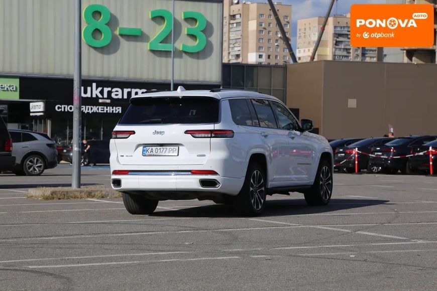 Jeep Grand Cherokee, 2022 р., Бензин, 87 тис. км, Позашляховик / Кросовер, Білий, Київ AT-10428664 фото