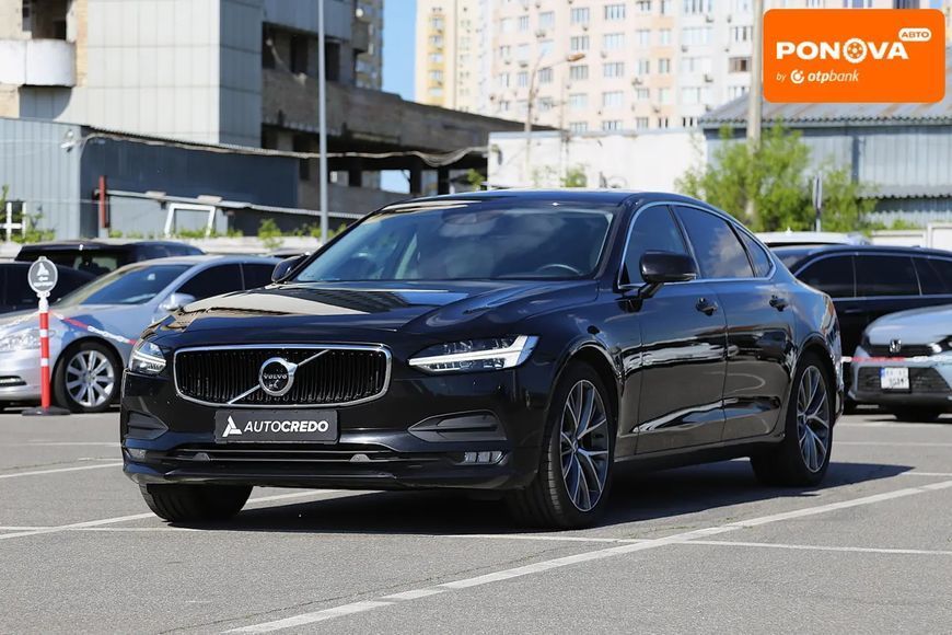 Volvo S90, 2017 р., Бензин, 124 тис. км, Седан, Чорний, Київ AT-10417363 фото
