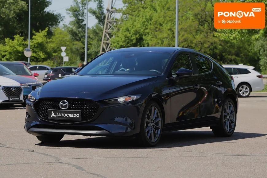 Mazda 3, 2022 р., Бензин, 75 тис. км, Хетчбек, Синій, Київ AT-10417450 фото