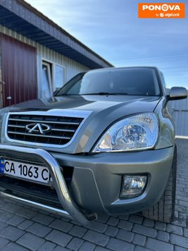 Chery Tiggo, 2008, Газ пропан-бутан / Бензин, 2.4 л., 184 тис. км, Позашляховик / Кросовер, Сірий, Черкаси Cars-Pr-269960 фото