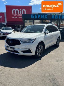Acura MDX, 2019 р., Гібрид (HEV), 46 тис. км, Позашляховик / Кросовер, Білий, Київ AT-10416077 фото