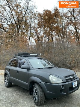 Hyundai Tucson, 2008, Газ пропан-бутан / Бензин, 1.98 л., 282 тис. км, Позашляховик / Кросовер, Чорний, Харків Cars-Pr-277297 фото