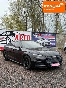 Audi A5, 2017 р., Бензин, 158 тис. км, Седан, Чорний, Черкаси AT-10415394 фото