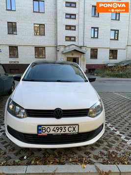 Volkswagen Polo, 2013, Бензин, 1.6 л., 161 тис. км, Седан, Білий, Тернопіль Cars-Pr-275724 фото