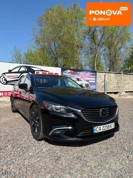 Mazda 6, 2017 р., Бензин, 136 тис. км, Седан, Чорний, Черкаси AT-10416662 фото
