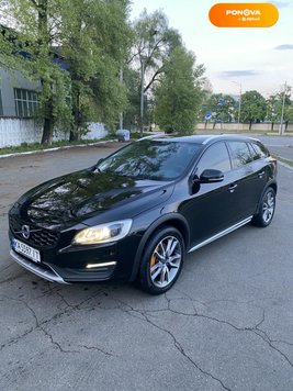 Volvo V60 Cross Country, 2016, Бензин, 1.97 л., 179 тис. км, Універсал, Чорний, Київ Cars-Pr-214686 фото