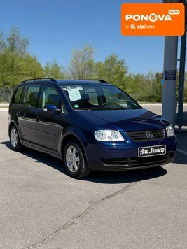 Volkswagen Touran, 2005 р., Газ пропан-бутан / Бензин, 212 тис. км, Мінівен, Синій, Запоріжжя AT-10417019 фото