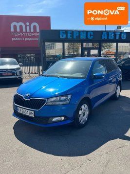 Skoda Fabia, 2020 р., Бензин, 180 тис. км, Універсал, Синій, Київ AT-10415856 фото
