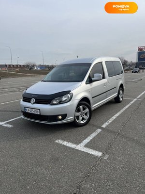 Volkswagen Caddy, 2014, Дизель, 202 тис. км, Мінівен, Сірий, Київ 34592 фото