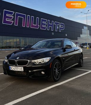 BMW 4 Series, 2015, Бензин, 3 л., 158 тис. км, Купе, Чорний, Львів Cars-Pr-67561 фото