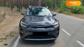 Kia Stonic, 2019, Бензин, 1.37 л., 30 тис. км, Позашляховик / Кросовер, Сірий, Полтава Cars-Pr-233678 фото