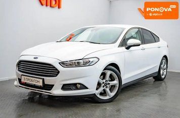 Ford Mondeo, 2015 р., Бензин, 166 тис. км, Ліфтбек, Білий, Київ AT-10424762 фото