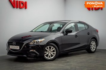 Mazda 3, 2015, Бензин, 2 л., 109 тис. км, Седан, Чорний, Київ 278927 фото