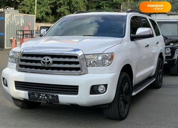 Toyota Sequoia, 2014, Бензин, 5.7 л., 296 тис. км, Позашляховик / Кросовер, Білий, Київ Cars-Pr-215567 фото