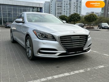 Genesis G80, 2017, Бензин, 3.78 л., 58 тис. км, Седан, Сірий, Черкаси Cars-Pr-238977 фото