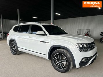 Volkswagen Atlas, 2018, Бензин, 3.6 л., 58 тис. км, Позашляховик / Кросовер, Білий, Житомир 278153 фото