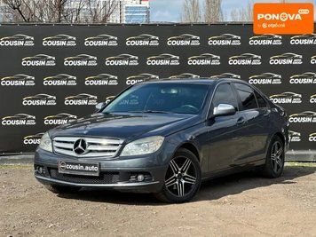 Mercedes-Benz C-Class, 2008 р., Дизель, 336 тис. км, Седан, Сірий, Київ AT-10412075 фото