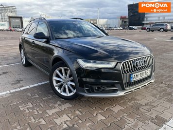 Audi A6 Allroad, 2016, Дизель, 3 л., 271 тис. км, Універсал, Чорний, Житомир Cars-Pr-260502 фото