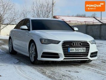 Audi A6, 2015 г., Бензин, 168 тыс. км, Седан, Белый, Днепр (Днепропетровск) AT-10408238 фото