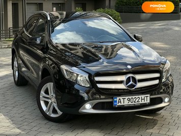 Mercedes-Benz GLA-Class, 2015, Бензин, 1.99 л., 155 тис. км, Позашляховик / Кросовер, Чорний, Івано-Франківськ Cars-Pr-237583 фото