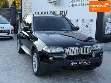 BMW X3, 2008 р., Дизель, 364 тис. км, Позашляховик / Кросовер, Чорний, Рівне AT-10429317 фото