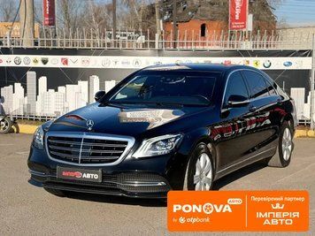 Mercedes-Benz S-Class, 2015 р., Бензин, 89 тис. км, Седан, Чорний, Київ AT-10430369 фото