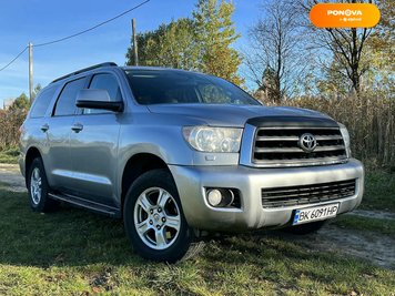 Toyota Sequoia, 2012, Газ, 4.6 л., 230 тис. км, Позашляховик / Кросовер, Сірий, Дрогобич Cars-Pr-233004 фото