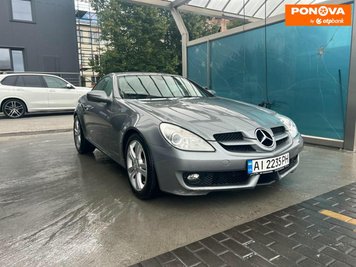 Mercedes-Benz SLK-Class, 2010, Бензин, 3 л., 150 тис. км, Родстер, Сірий, Київ Cars-Pr-269603 фото