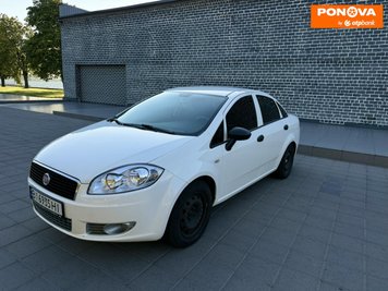 Fiat Linea, 2012, Газ пропан-бутан / Бензин, 1.37 л., 180 тис. км, Седан, Білий, Кременчук Cars-Pr-275925 фото