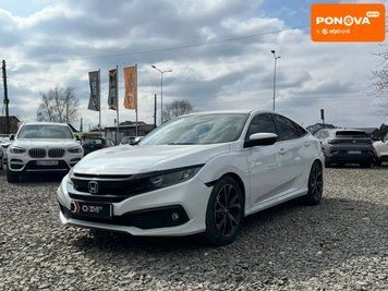 Honda Civic, 2021 г., Бензин, 69 тыс. км, Хетчбек, Белый, Львов AT-10412554 фото
