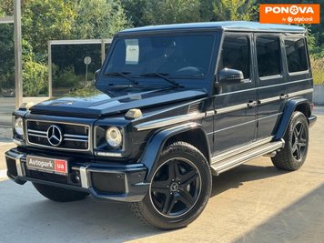 Mercedes-Benz G-Class, 2002, Дизель, 4 л., 320 тис. км, Позашляховик / Кросовер, Синій, Київ 205573 фото