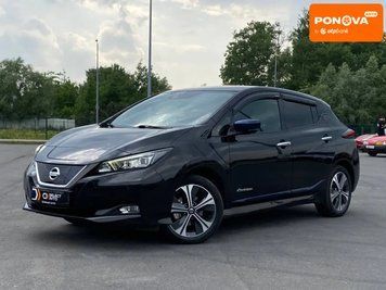 Nissan Leaf, 2018 г., Електро, 174 тыс. км, Хетчбек, Чорный, Львов AT-10418835 фото