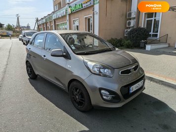 Kia Picanto, 2014, Бензин, 1 л., 121 тис. км, Хетчбек, Сірий, Київ Cars-Pr-238571 фото