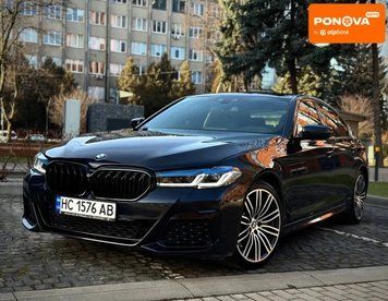 BMW 5 Series, 2018 г., Бензин, 105 тыс. км, Седан, Чорный, Львов AT-10401978 фото