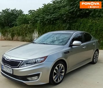 Kia Optima, 2013, Гібрид (HEV), 2.36 л., 157 тис. км, Седан, Сірий, Одеса Cars-Pr-271436 фото