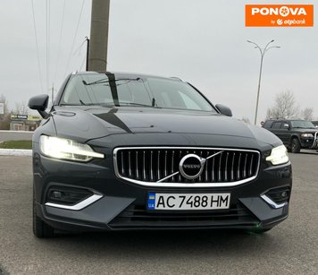 Volvo V60, 2019, Дизель, 2 л., 218 тис. км, Універсал, Сірий, Луцьк Cars-Pr-266710 фото