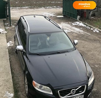 Volvo V70, 2011, Газ пропан-бутан / Бензин, 2 л., 319 тис. км, Універсал, Чорний, Біла Церква Cars-Pr-210725 фото