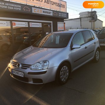 Volkswagen Golf V, 2005, Бензин, 1.4 л., 141 тис. км, Хетчбек, Сірий, Житомир 256664 фото